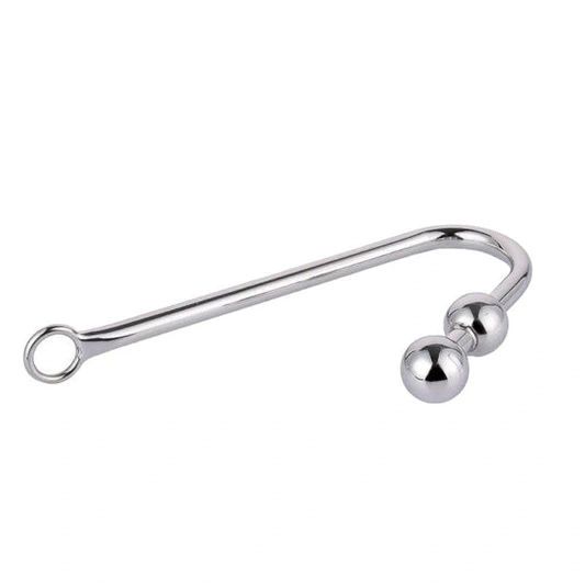 Steel Anal Stainless Two 4417 Pleasurable Balls Hook 0920
